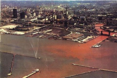 The Cuyahoga River and Cleveland